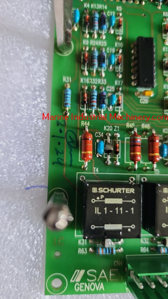 Sae Genova 37703 Pcb Card