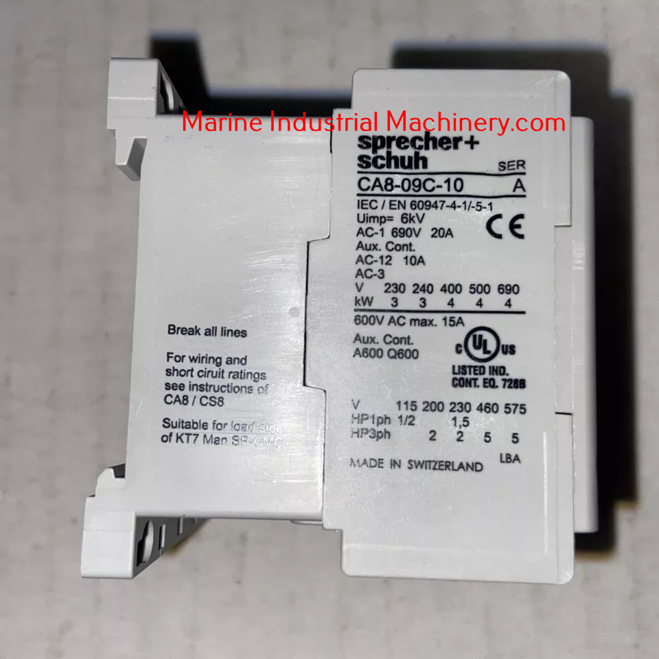 Sprecher+Schuh CA8-09C-10 Contactor