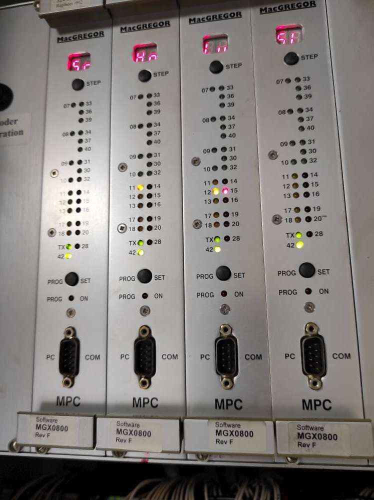 Macgregor MGX0800 Mpc Card Control System