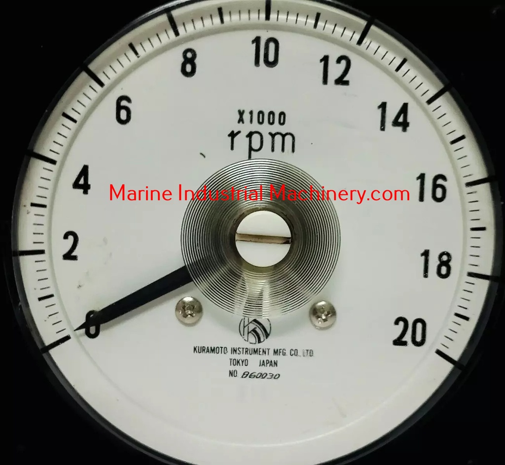 Kuramoto X1000 Rpm Meter(0-20)