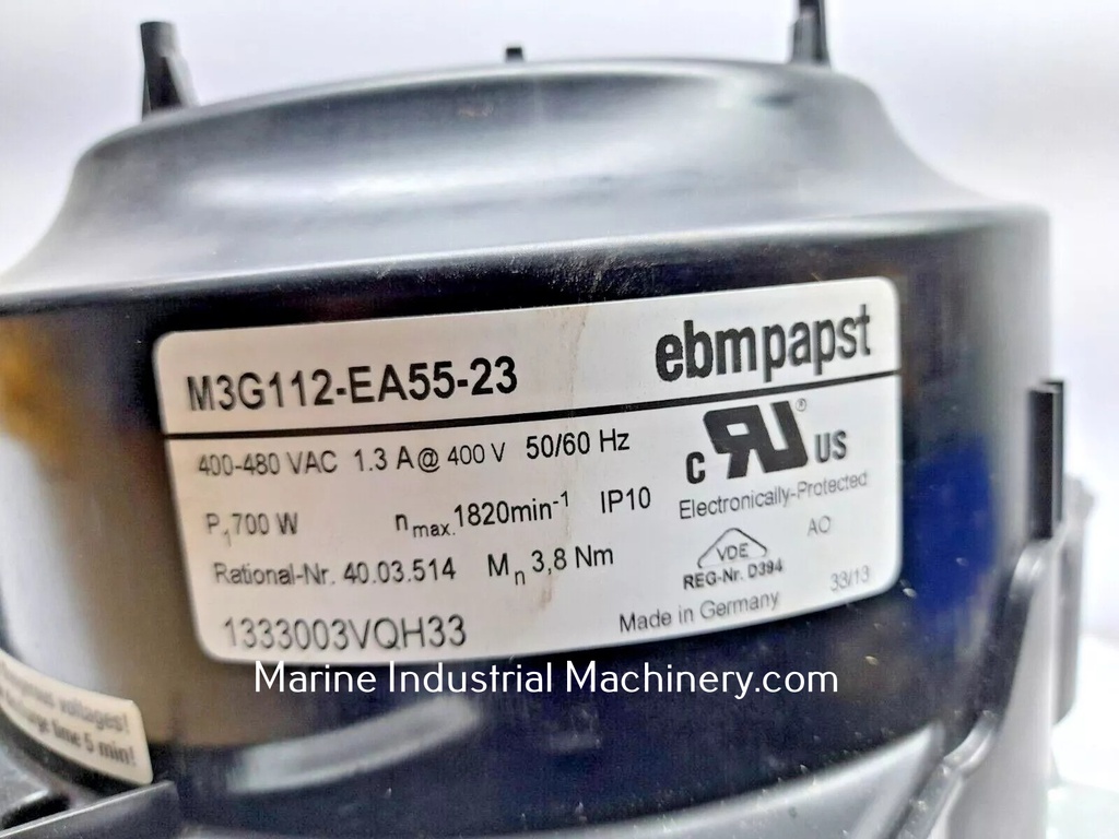 Ebmpapst M3G112-EA55-23 Fan Motor