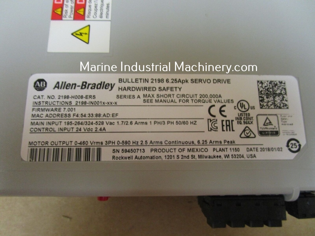 Allen-Bradley Kinetix 5500 Servo Drive