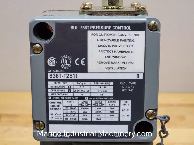 Allen-Bradley 836T-T251J Pressure Contro
