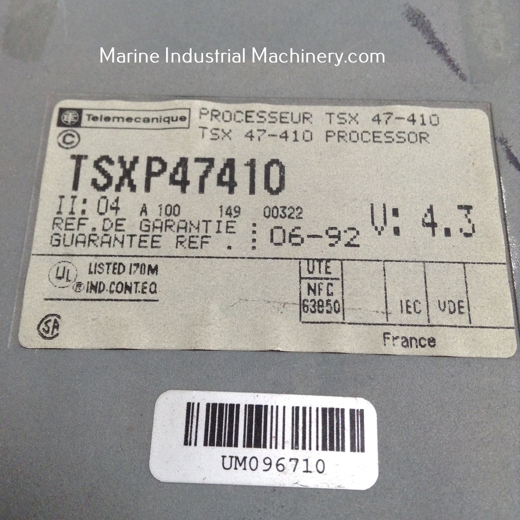Telemecanique TSXP47410 Processeur Processor