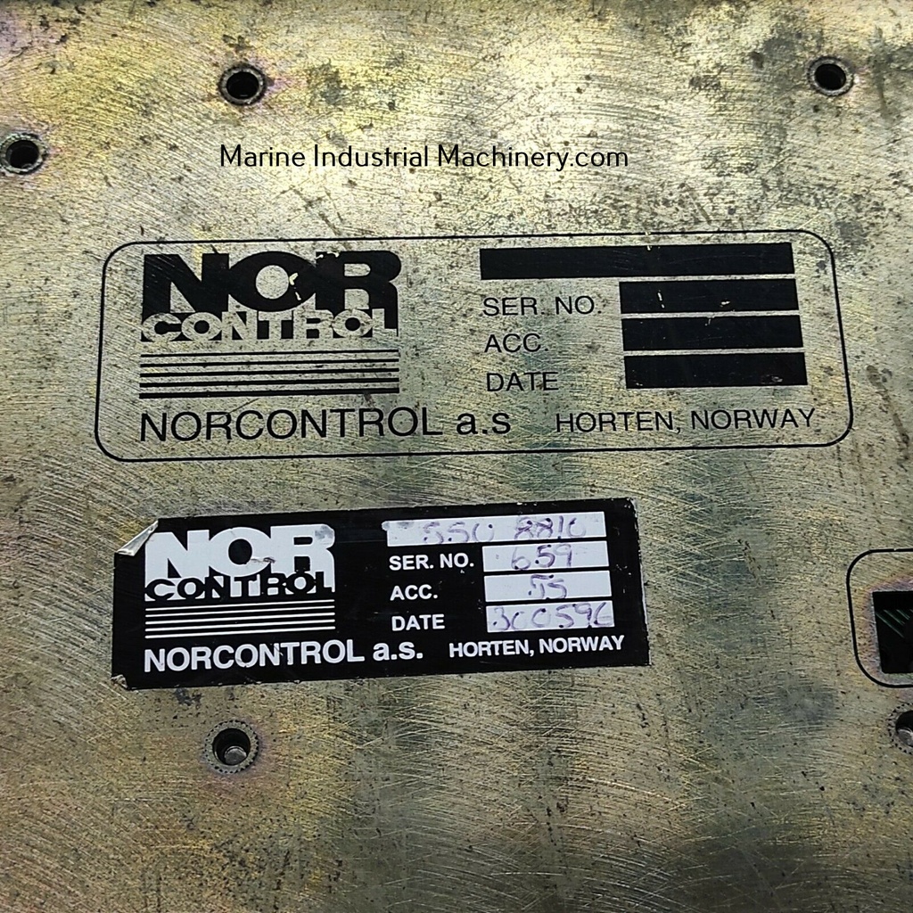 Nor Control Automation SSU 8810 Safety System Unit