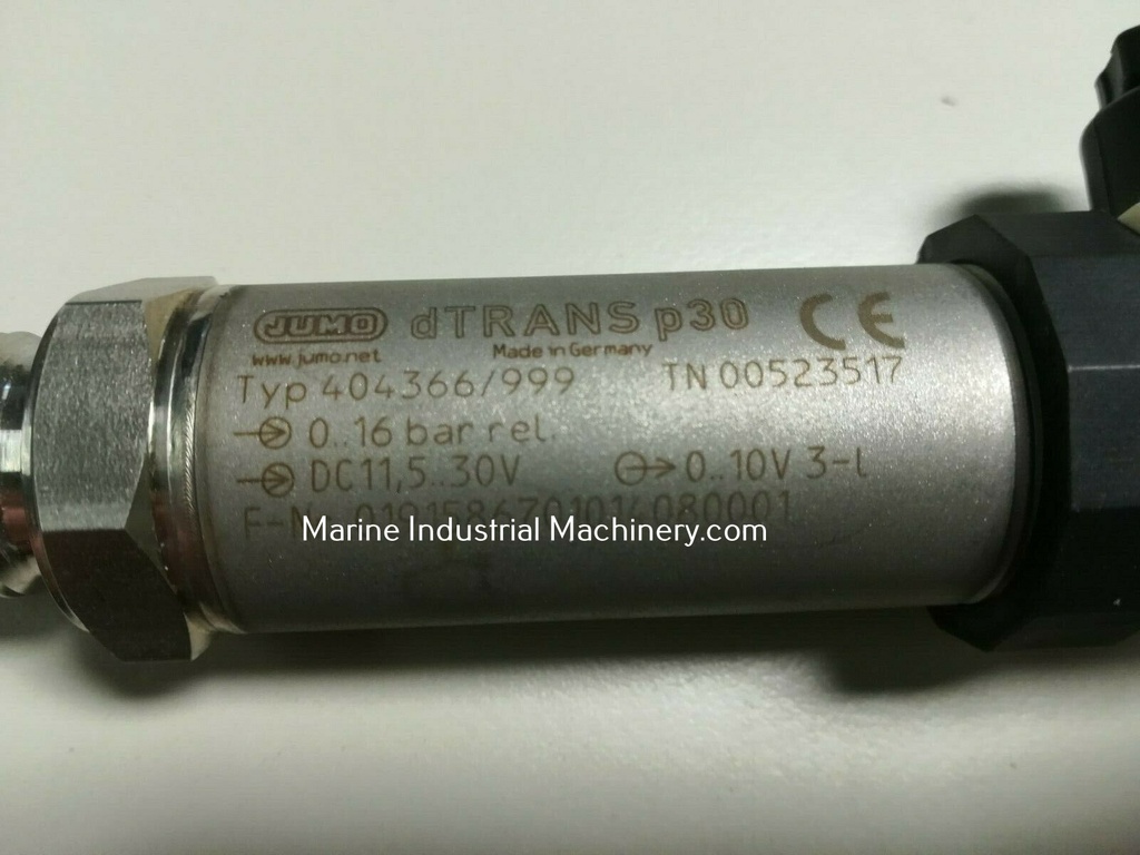 Jumo dTrans p30 404366/999 TN00523517 Pressure Transducer