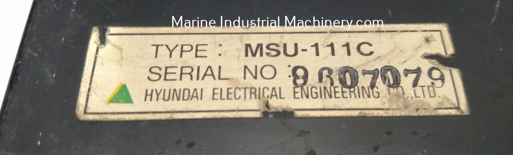 Hyundai Heem2 MSU 111C Motor Control Unit