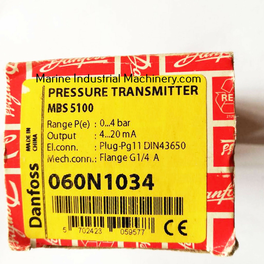 Danfoss MBS 5100 060N1034 Pressure Transmitter