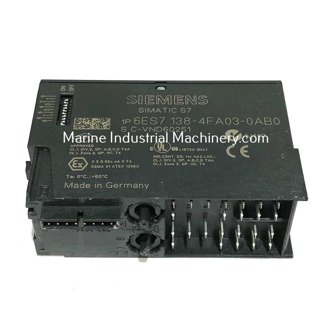 Siemens Simatic S7 6ES7 138-4FA03-0AB0 Module