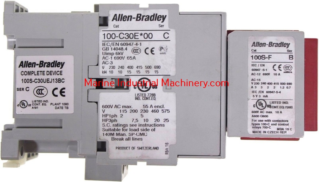 Allen-Bradley 100S-C30UEJ13BC Safety Contactor