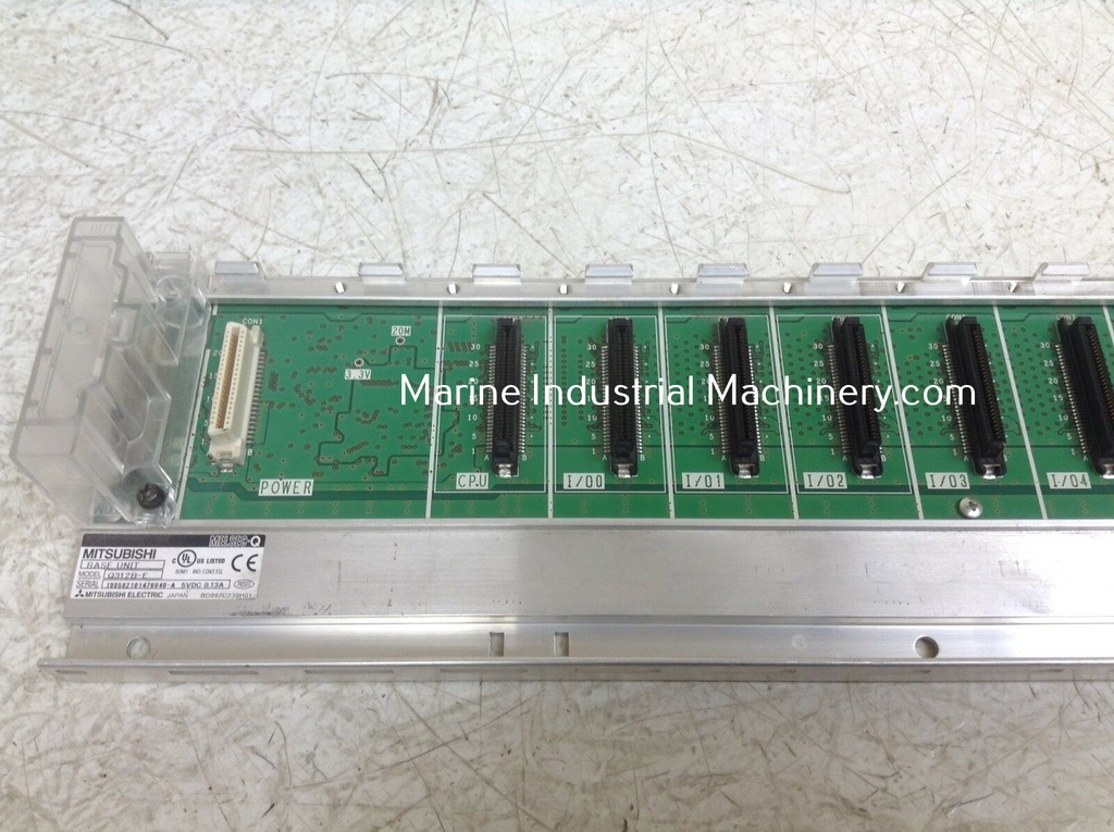 Mitsubishi Melsec Q312B-E Rack Chassis Base Unit