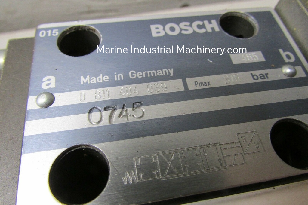 Bosch 0831006003 Hydraulic Proportional Directional Control Valve