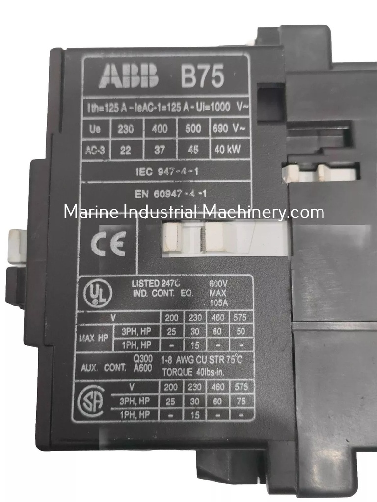 ABB B75 Contactor
