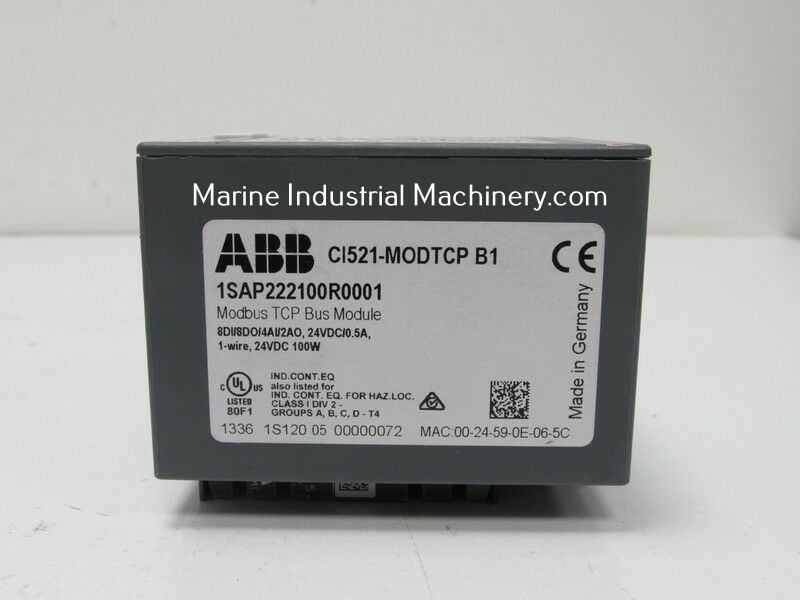 ABB CI521-MODTCP B1 Modbus TCP Bus Module
