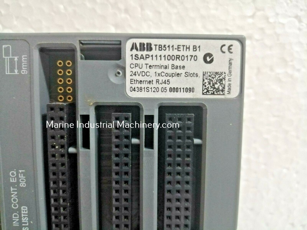 ABB TB511-ETH B1 CPU Terminal Base