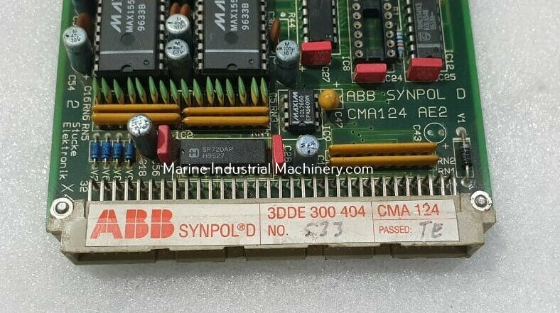 ABB Synpol D 3DDE300404 CMA124 Measuring Card