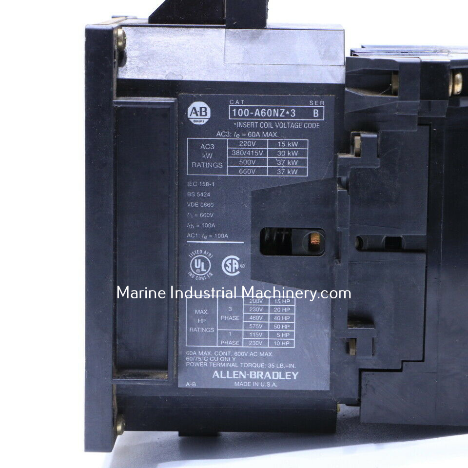 Allen Bradley 100-A60NZ*3 Contactor