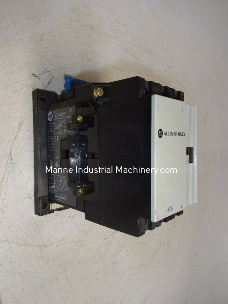 Allen Bradley 100-A75N*3 195-GA10 A Contactor