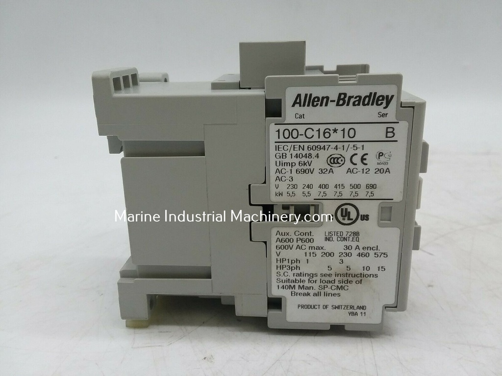 Allen Bradley 100-C16*10 Contactor