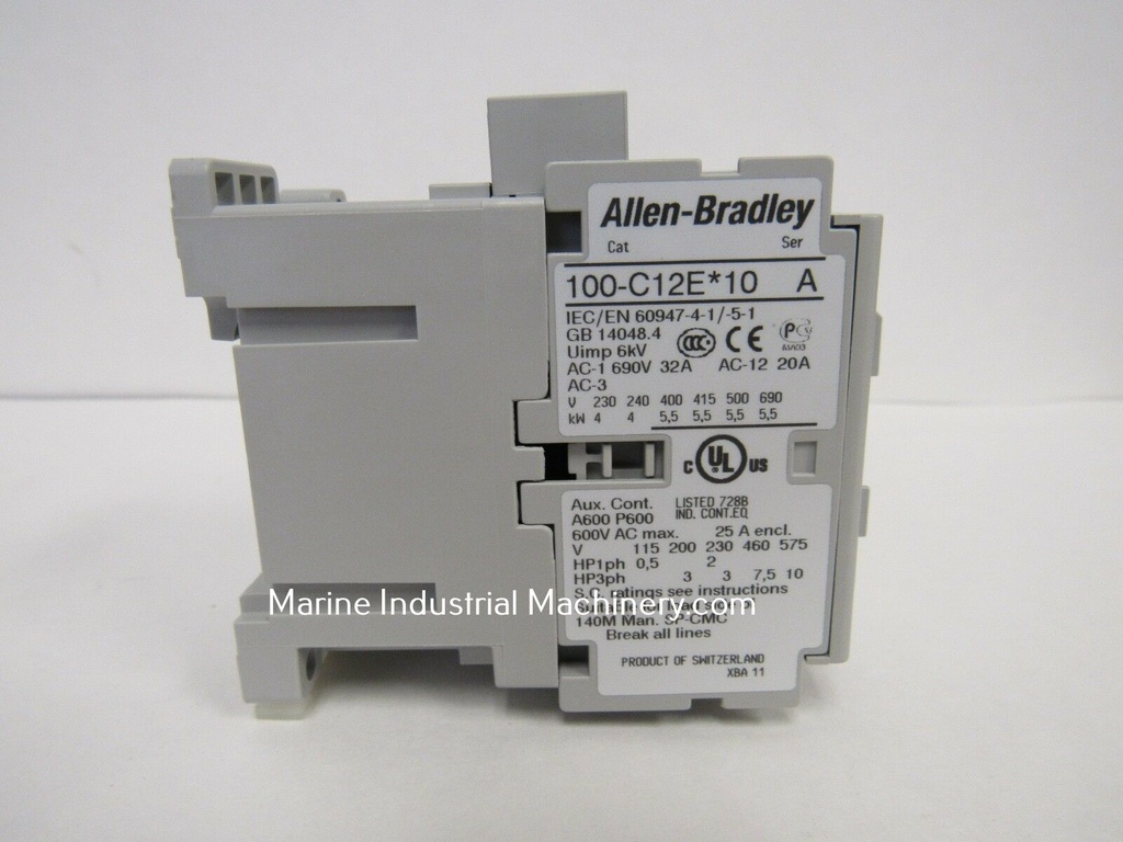 Allen Bradley 100-C12E*10 Contactor