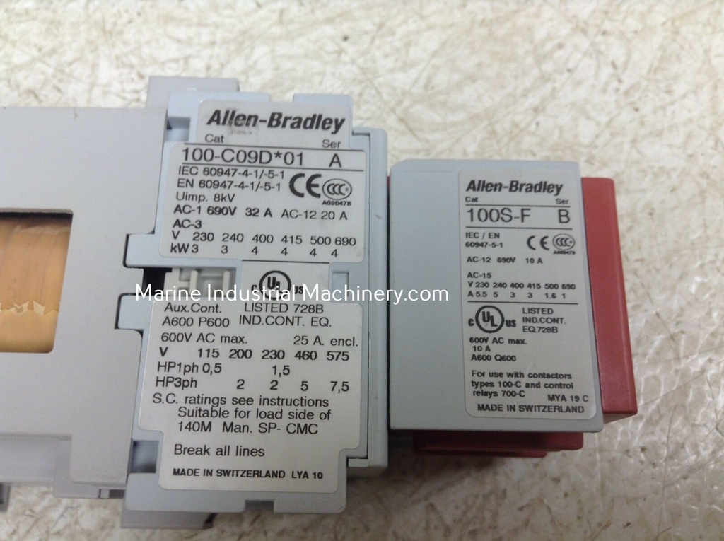 Allen Bradley 100-C09D*01 Contactor