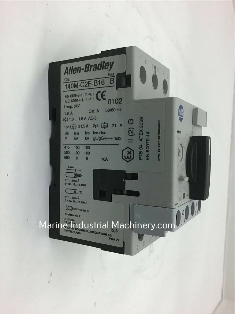 Allen-Bradley 140M-C2E-B16 Motor Protector Circuit Breaker