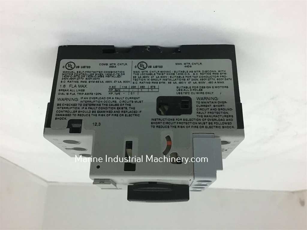 Allen-Bradley 140M-C2E-B16 Motor Protector Circuit Breaker