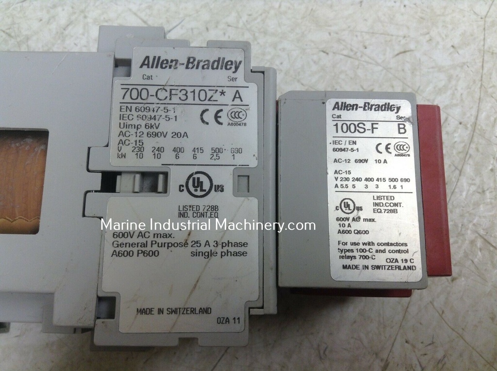 Allen Bradley 700-CF310Z Contactor Relay