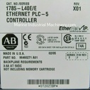 Allen-Bradley 1785-L40E/E PLC-5 Ethernet Processor Module