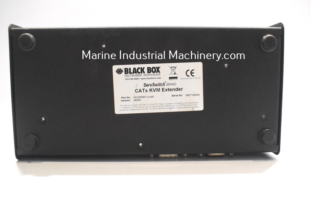 Black Box ACU2009A CATx KVM Extender Serv Switch