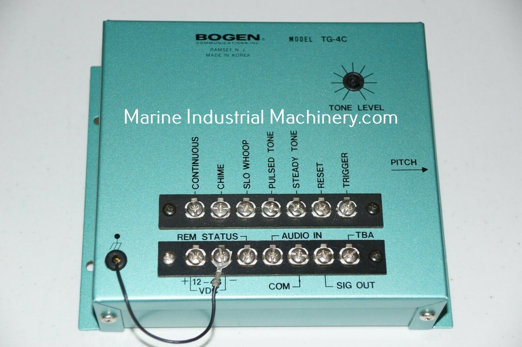 Bogen Communications TG-4C Compact Multiple Tone Generator Unit