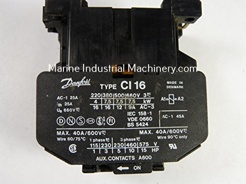 Danfoss CI16 Contactor With Auxiliary Contact