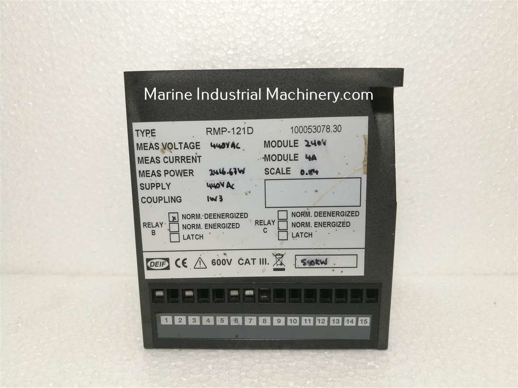 Deif RMP-121D Reverse Power Relay