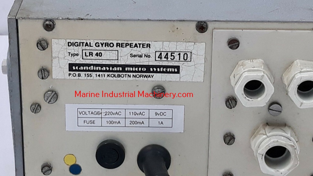 Scandinavian Micro System LR40 Heading Repeater With Analog Turning Indicator