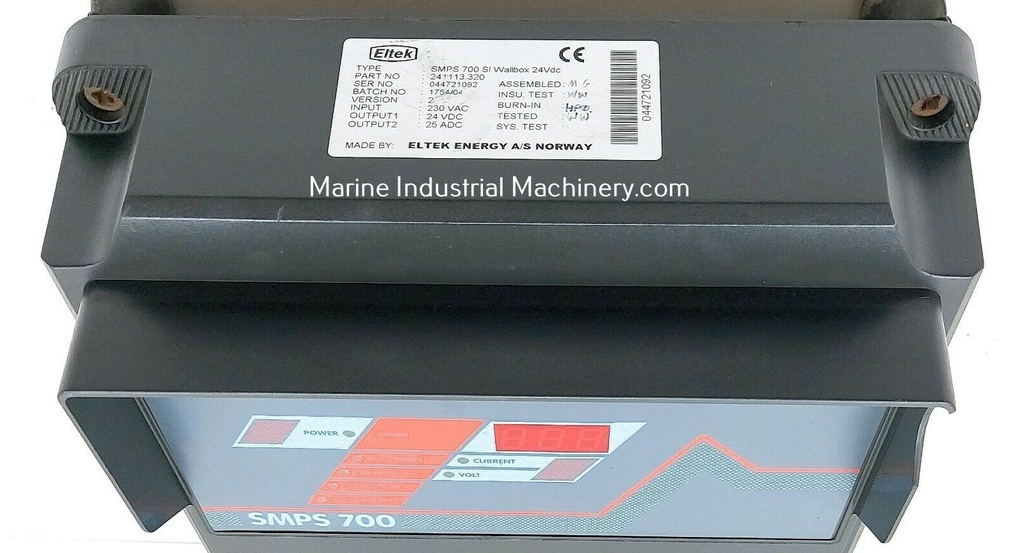 Eltek SMPS 700 Power Supply Battery Charger Equipment
