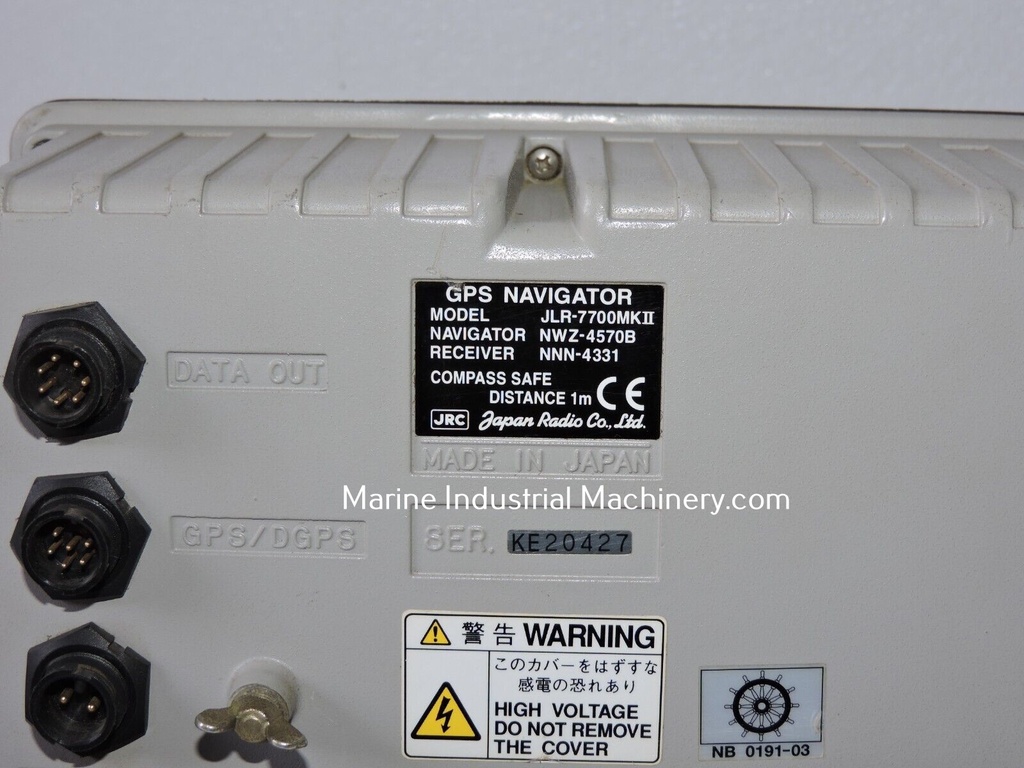JRC JLR-7700MKII GPS Navigator