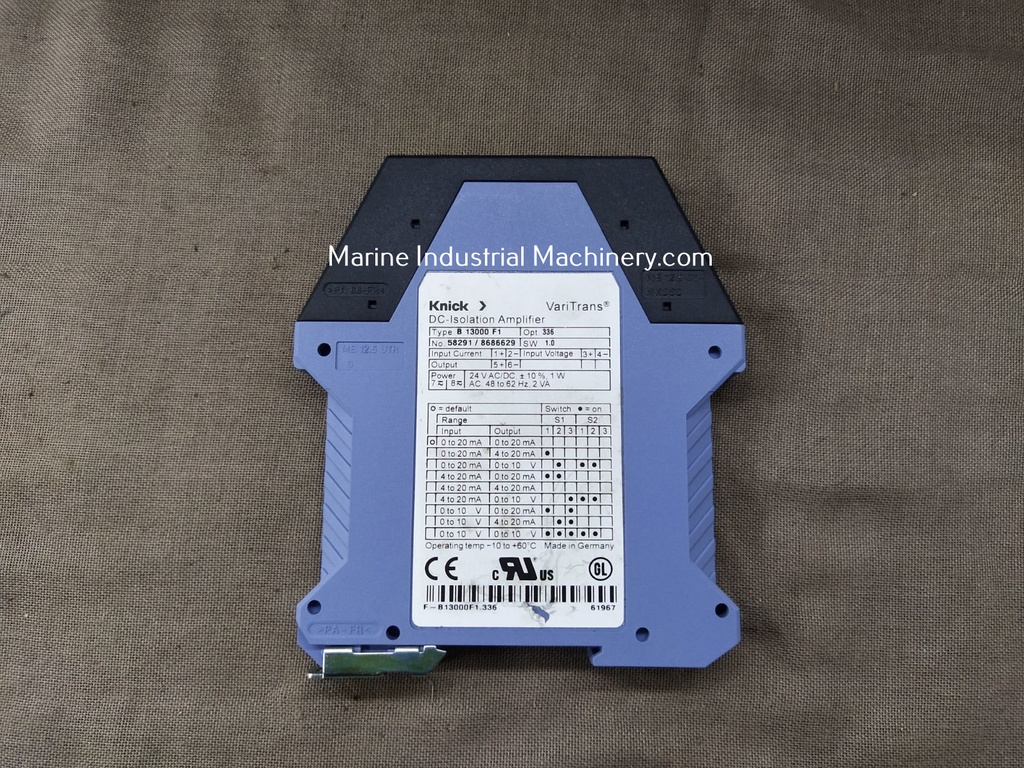 Knick Varitrans B13000F1 DC-Isolation Amplifier
