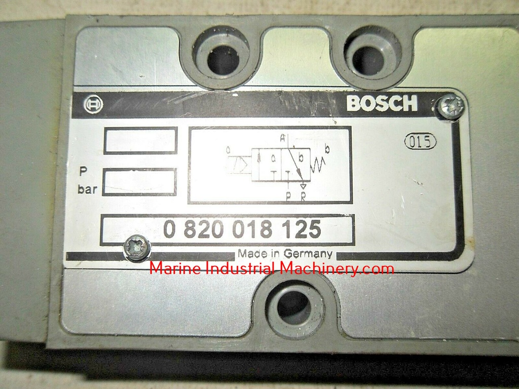 Bosch 0 820 018 125 Solenoid Valve