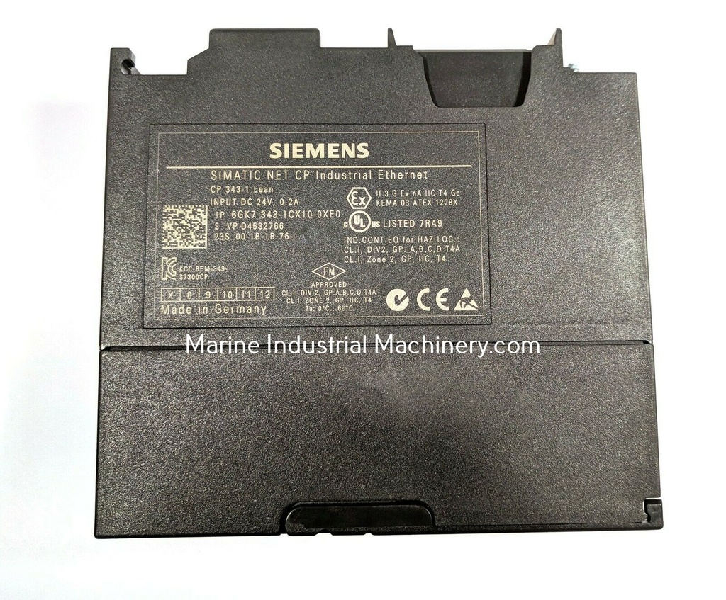 Siemens Simatic 6GK7 343-1CX10-0XE0 Communication Processor