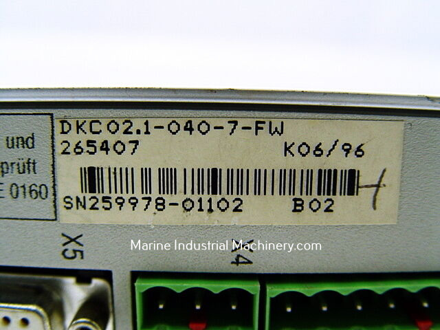 Rexroth Indramat DKC02.1-040-7-FW Ecodrive