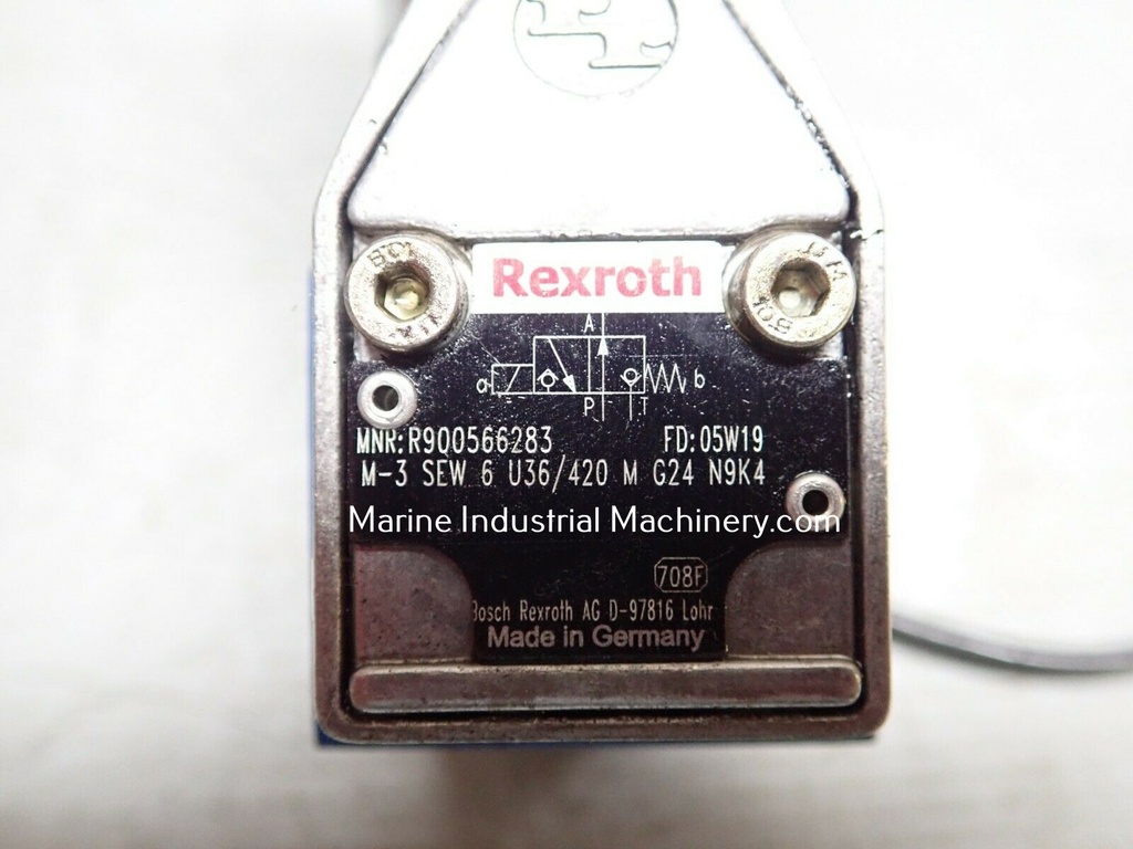 Bosch Rexroth R900566283 Hydraulic Directional Control Valve