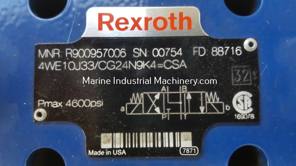 Rexroth R900957006 Valve
