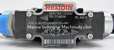 Rexroth R901222557 Double Solenoid Hydraulic Valve