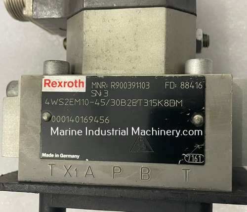 Rexroth 4WS2EM10-45/30B2ET315K8DM Servo Valve