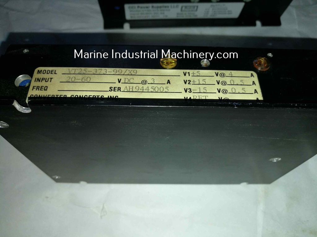 Kongsberg VT25-373-99/X9 CCI Power Supply LLC Converter