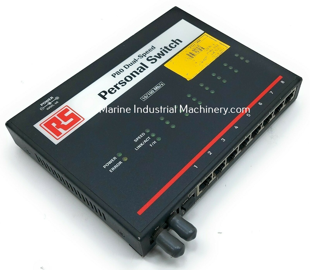 RS P80 Dual Speed Pro Personal Network Switch