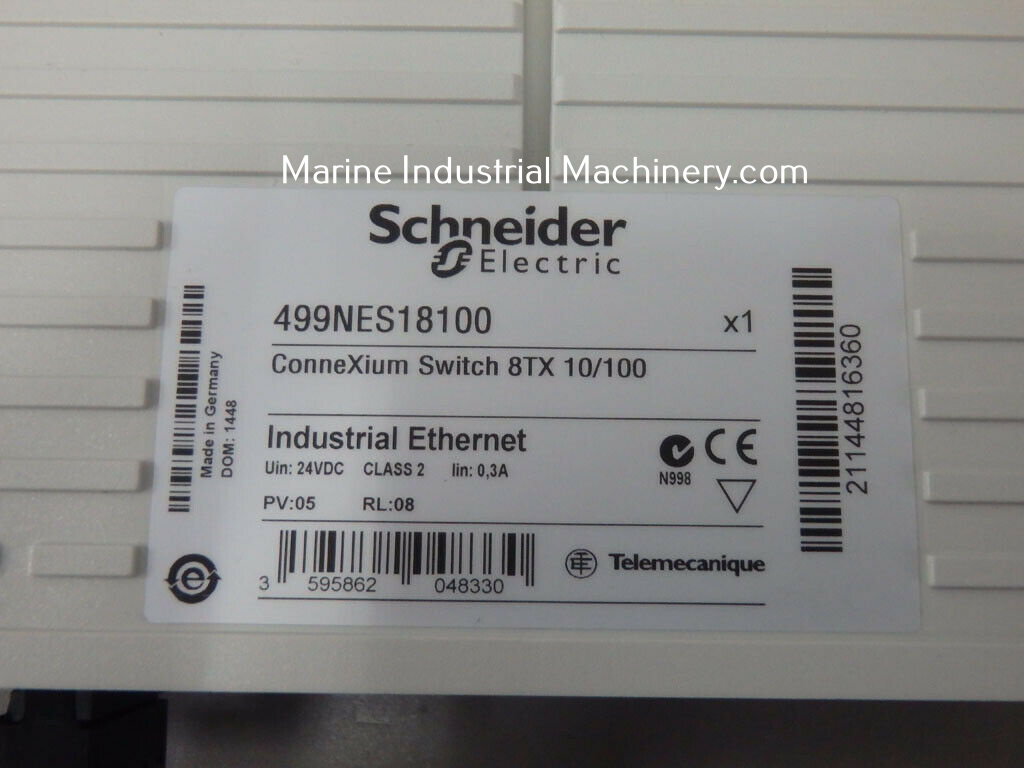 Schneider Electric 499NES18100 Modicon Ethernet Cabling System