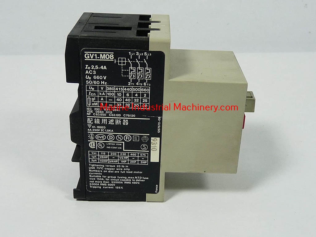 Telemecanique GV1-M08 Contactor