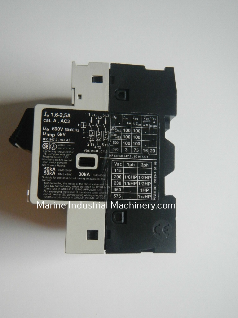 Telemecanique GV2-M07 Motor Circuit Breaker
