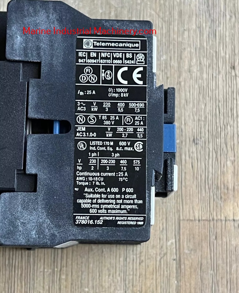 Telemecanique LP1 D1201 Contactor